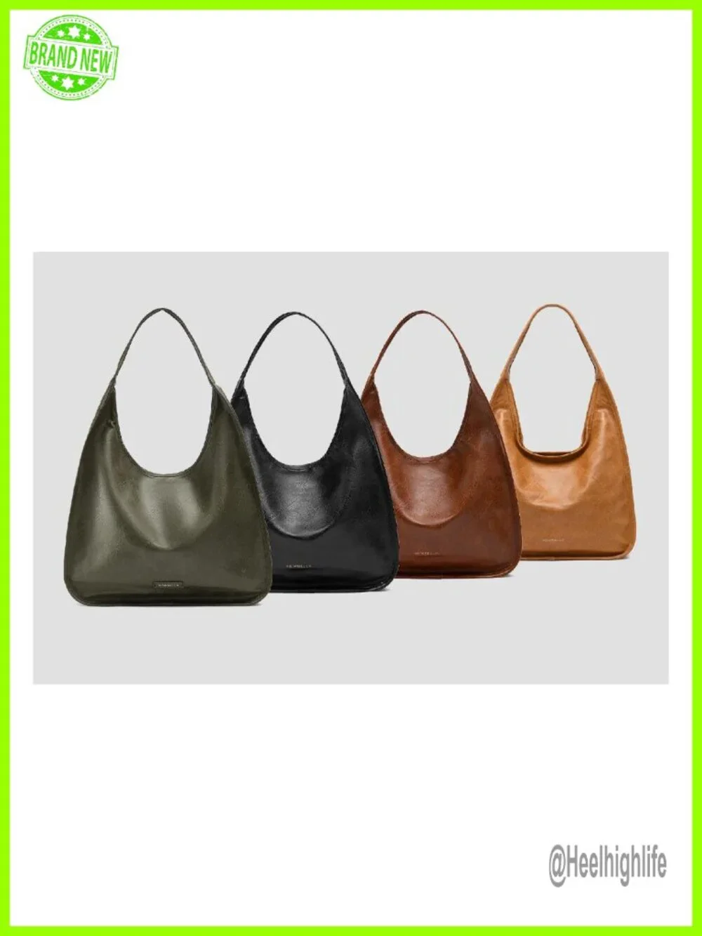Hobo Tote Bag with Large Capacity Vegan Leather Shoulder Purse